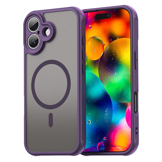 Θήκη MagSafe για Apple iPhone 17, Techsuit, HaloFrost II, Μωβ