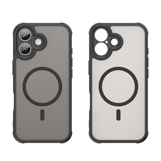 Θήκη MagSafe για Apple iPhone 17, Techsuit, HaloFrost II, Μαύρη