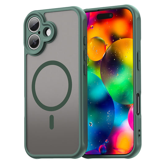 Θήκη MagSafe για Apple iPhone 17, Techsuit, HaloFrost II, Πράσινο