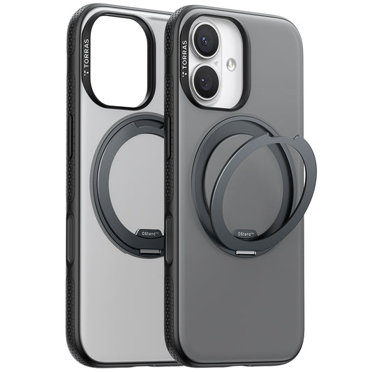 Θήκη MagSafe για Apple iPhone 17, Torras, Ostand R Fitness, Μαύρη