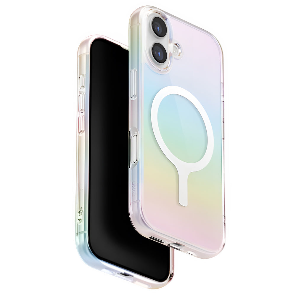 Θήκη MagSafe για Apple iPhone 17, UNIQ, Iridescia MagClick, Πολύχρωμη