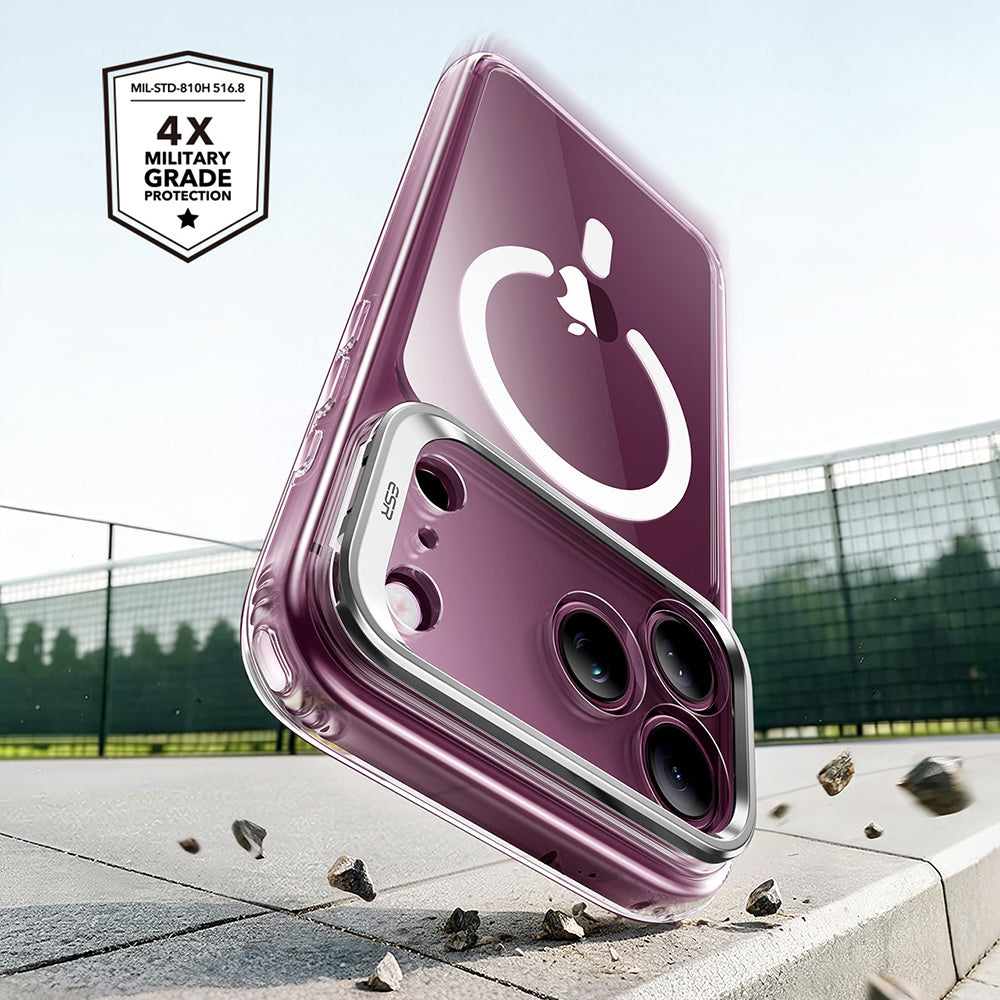 Θήκη MagSafe για Apple iPhone 18 Pro / 17 Pro, ESR, Classic Hybrid Kickstand, Διαφανής