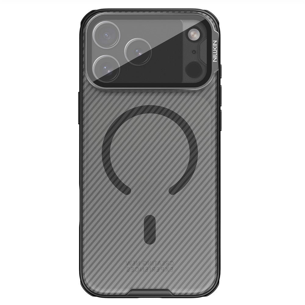 Θήκη MagSafe για Apple iPhone 18 Pro / 17 Pro, Nillkin, CamShield Prop, Μαύρη Διαφανής