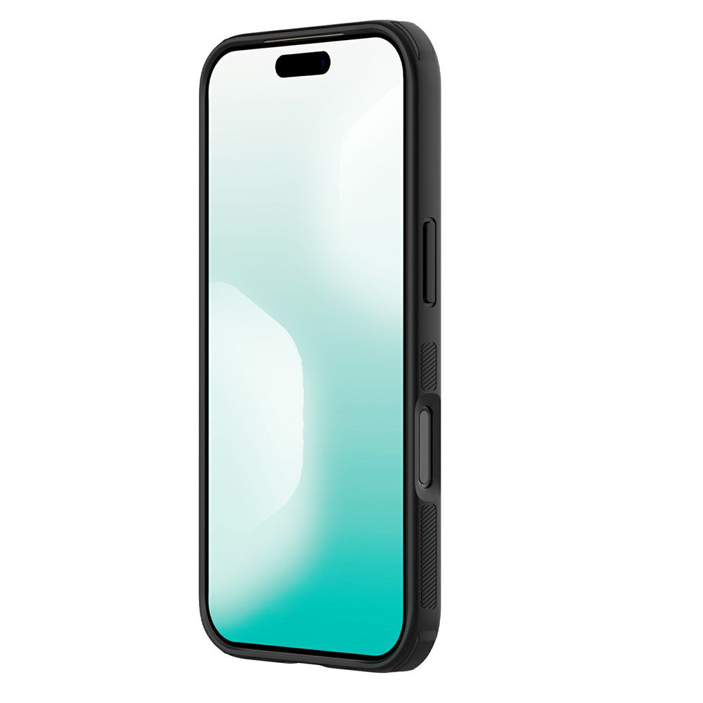 Θήκη MagSafe για Apple iPhone 18 Pro / 17 Pro, Nillkin, Super Shield Pro, Μαύρη Διαφανής Σατινέ