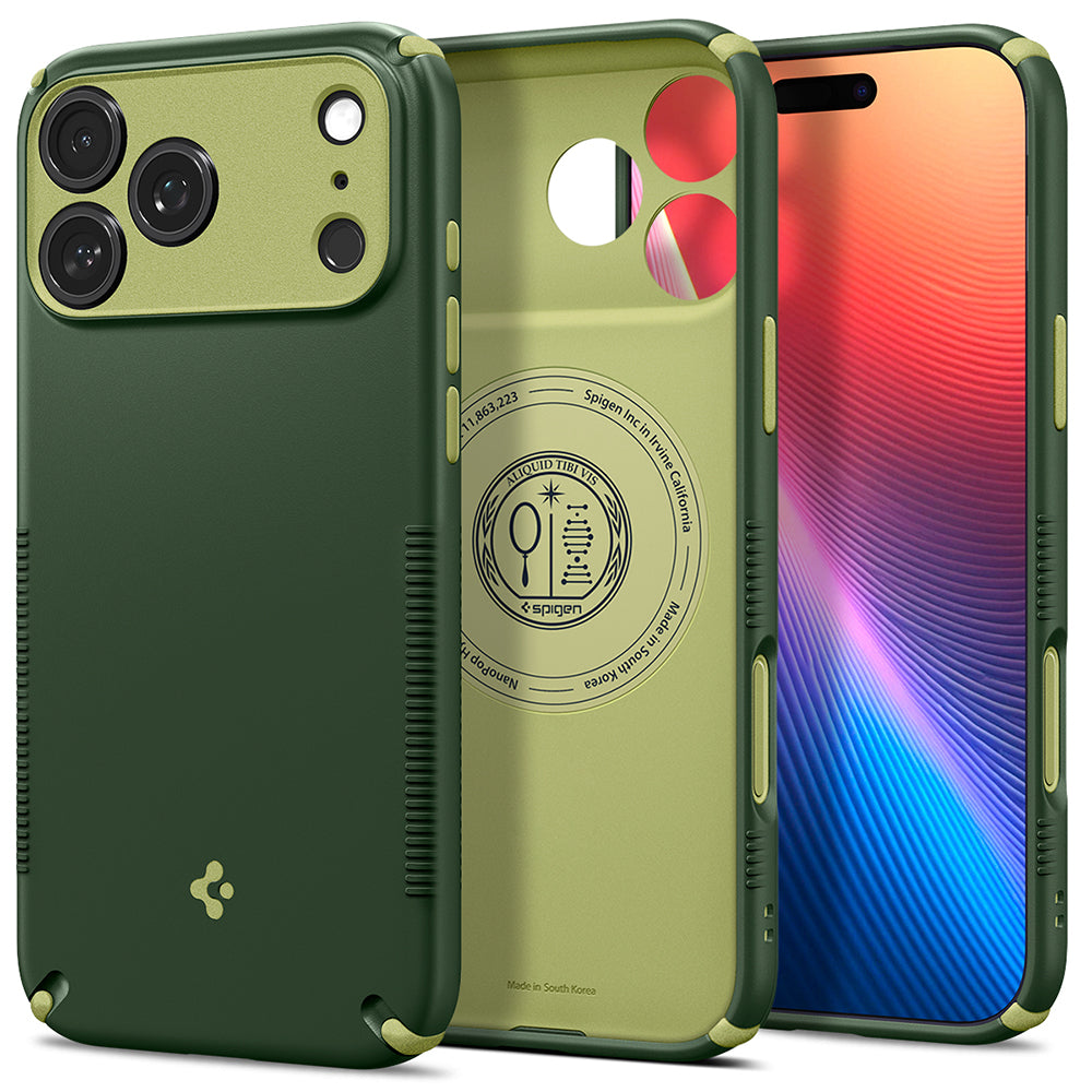 Θήκη MagSafe για Apple iPhone 18 Pro / 17 Pro, Spigen, Caseology Nano Pop Hybrid, Πράσινο ACS12176