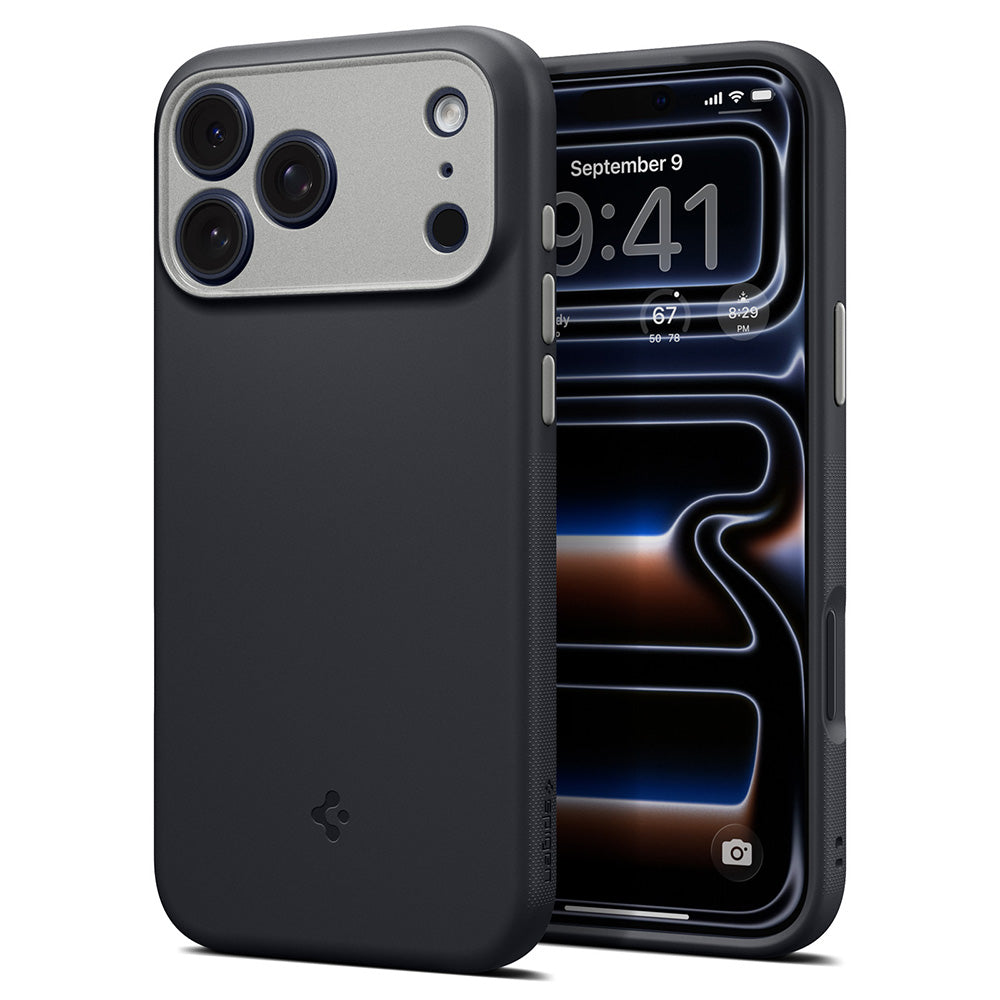 Θήκη MagSafe για Apple iPhone 18 Pro / 17 Pro, Spigen, Caseology Nano Pop, Μαύρη ACS12177