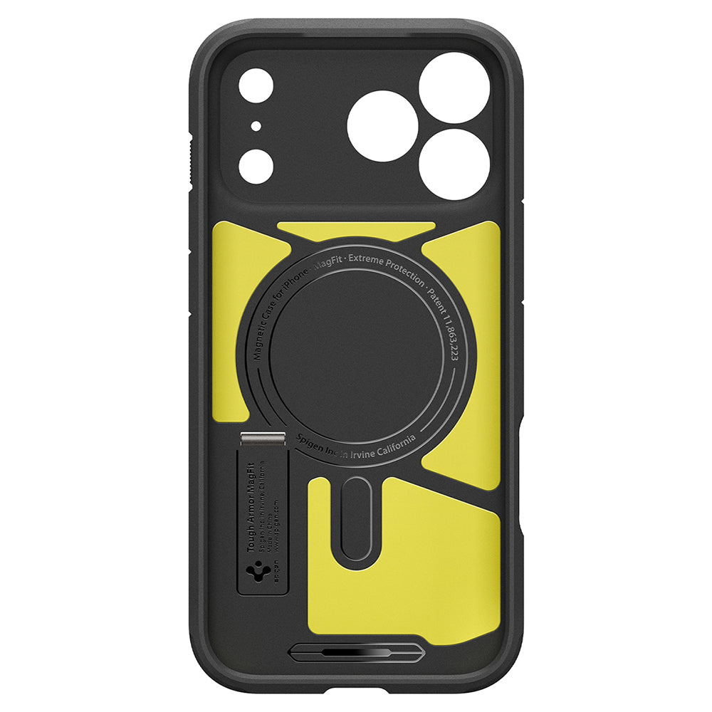 Θήκη MagSafe για Apple iPhone 18 Pro / 17 Pro, Spigen, Tough Armor T, Γκρι ACS12174