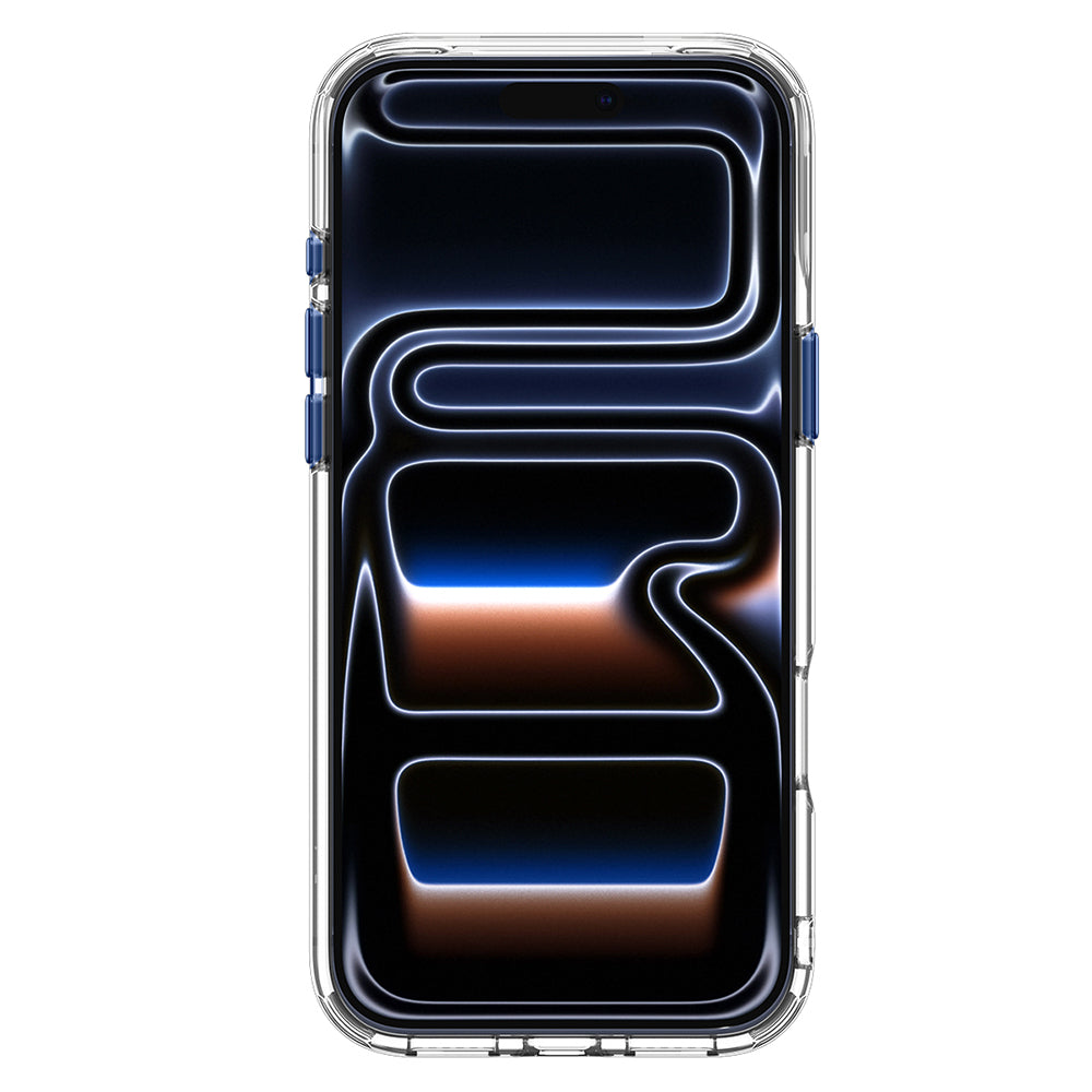Θήκη MagSafe για Apple iPhone 18 Pro / 17 Pro, Spigen, Ultra Hybrid Optik S, Διαφανής Μπλε ACS11922