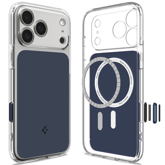 Θήκη MagSafe για Apple iPhone 18 Pro / 17 Pro, Spigen, Ultra Hybrid T, Μπλε Ματ ACS12172