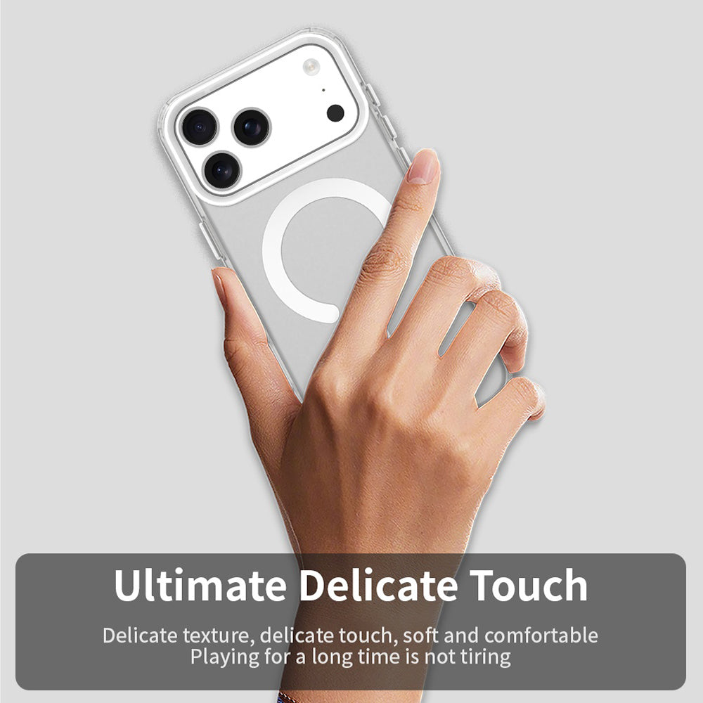 Θήκη MagSafe για Apple iPhone 18 Pro / 17 Pro, Techsuit, CandyCase, Λευκό