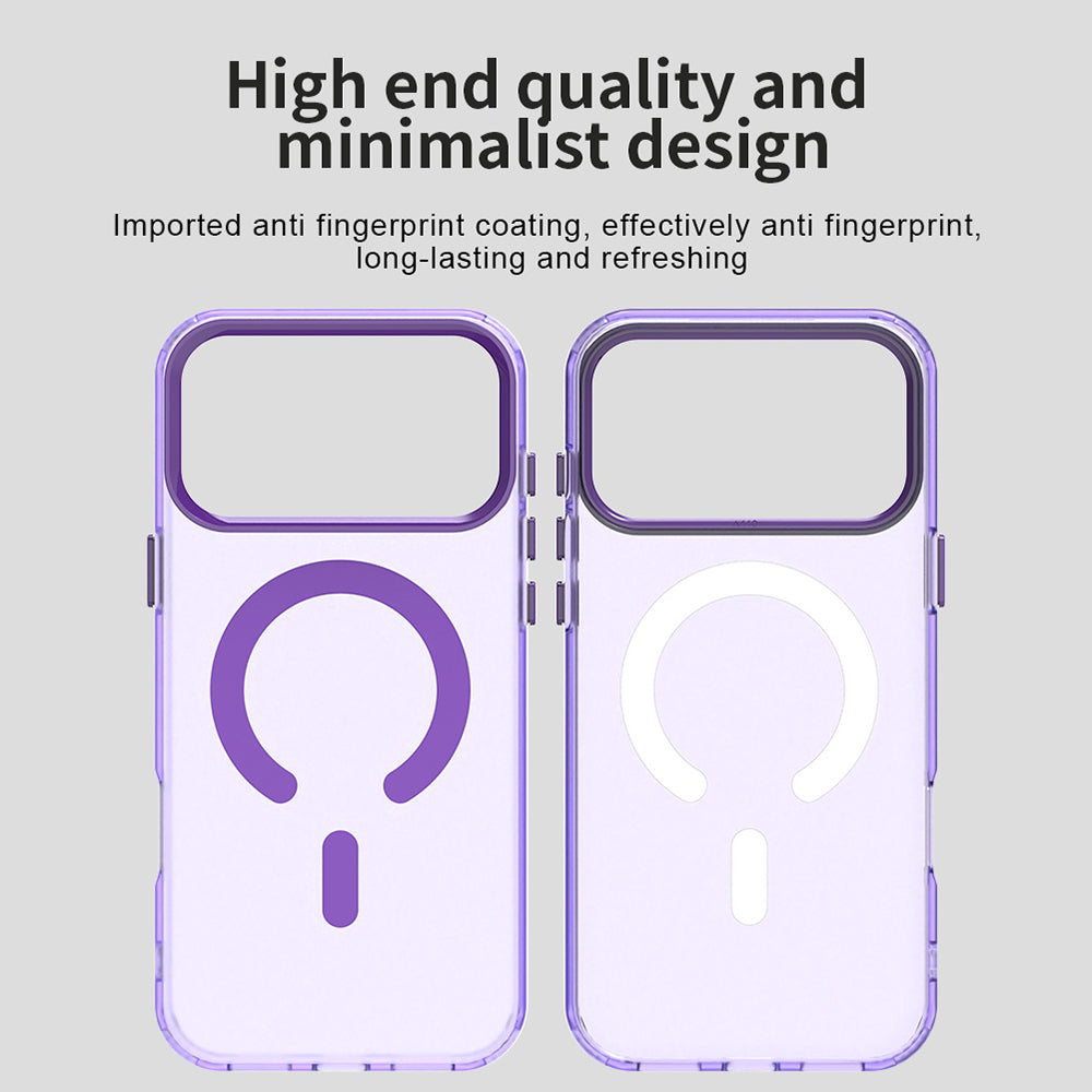 Θήκη MagSafe για Apple iPhone 18 Pro / 17 Pro, Techsuit, CandyCase, Μωβ