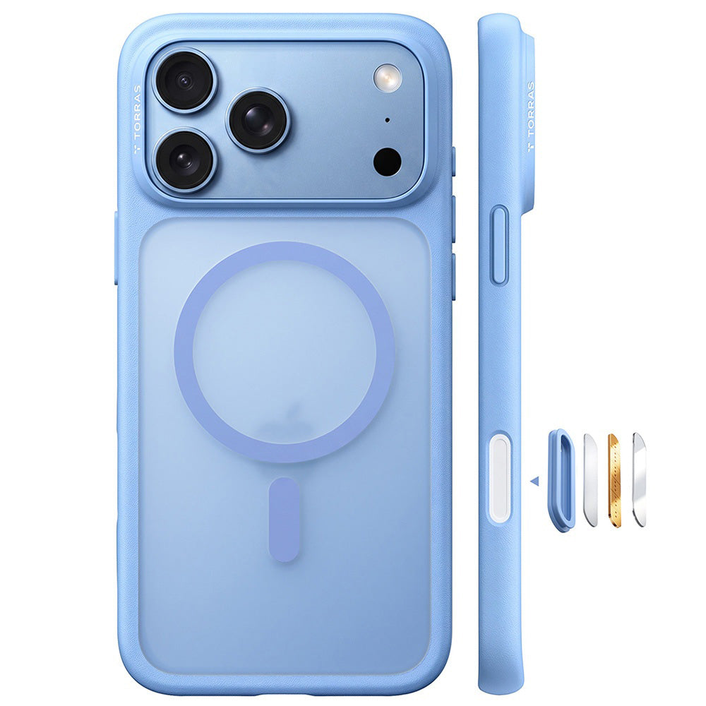 Θήκη MagSafe για Apple iPhone 18 Pro / 17 Pro, Torras, Guardian, Μπλε