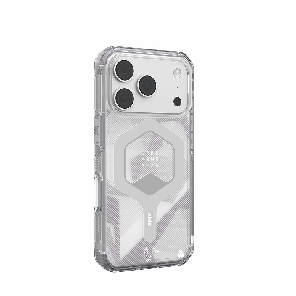 MagSafe Case for Apple iPhone 18 Pro / 17 Pro, Urban Armor Gear, Plyo, Silver