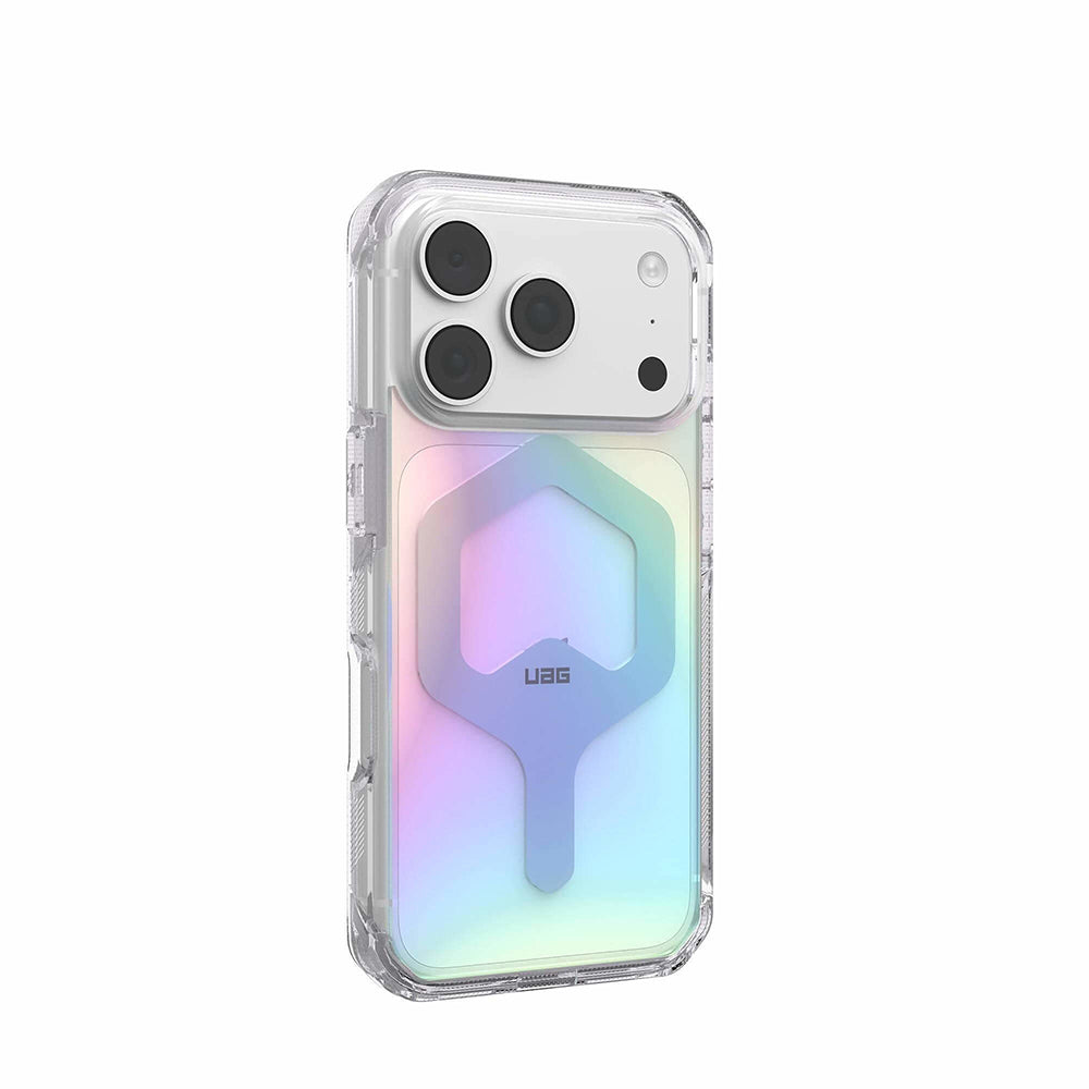 MagSafe Case for Apple iPhone 18 Pro / 17 Pro, Urban Armor Gear, Plyo, Iridescent