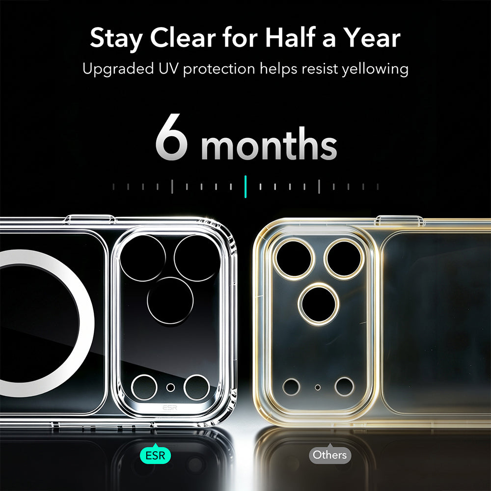 Θήκη MagSafe για Apple iPhone 18 Pro, ESR, Classic Hybrid, Διαφανής