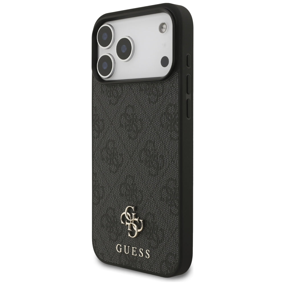 Θήκη MagSafe για Apple iPhone 18 Pro Max / 17 Pro Max, Guess, 4G Small and Classic, Μαύρο