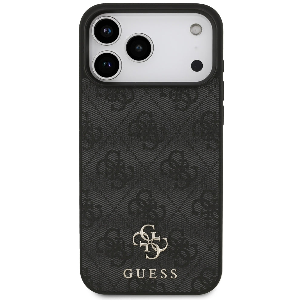 Θήκη MagSafe για Apple iPhone 18 Pro Max / 17 Pro Max, Guess, 4G Small and Classic, Μαύρο