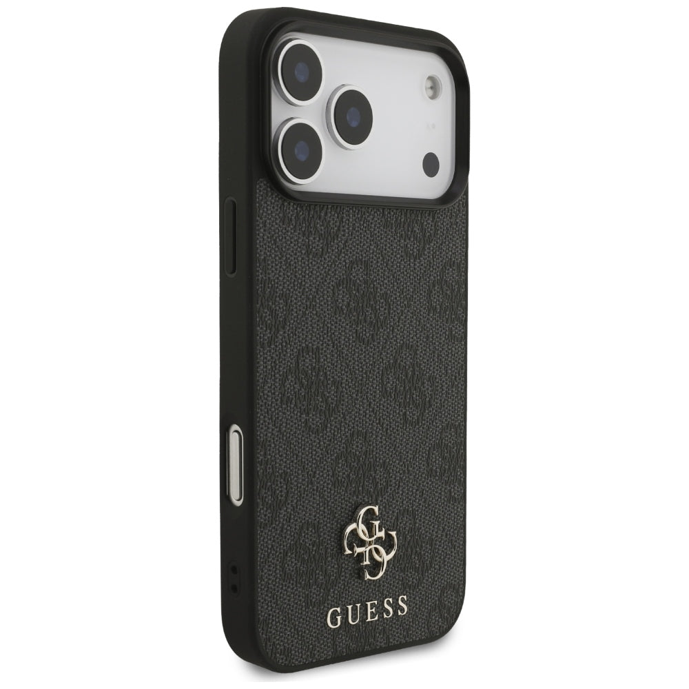 Θήκη MagSafe για Apple iPhone 18 Pro Max / 17 Pro Max, Guess, 4G Small and Classic, Μαύρο