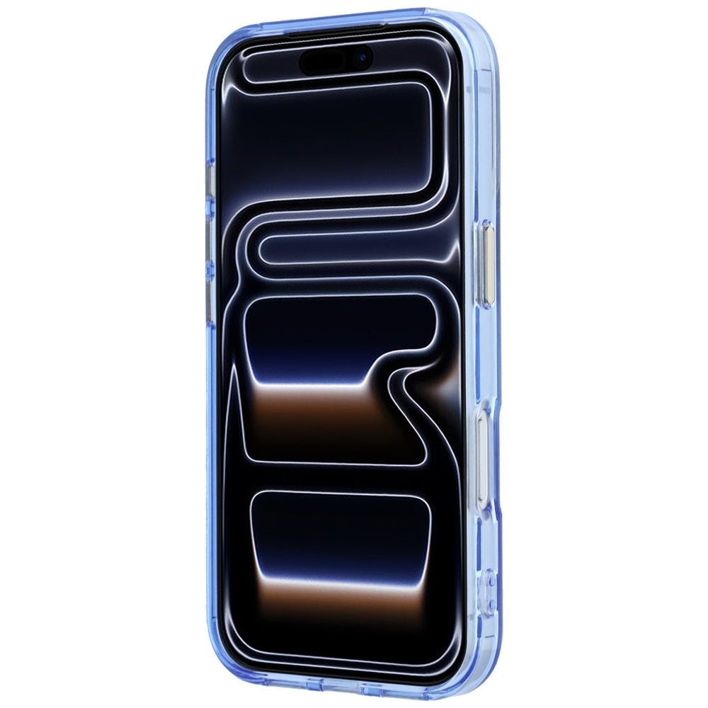 Θήκη MagSafe για Apple iPhone 18 Pro Max / 17 Pro Max, Guess, Ring Stand Script Metal Logo, Μπλε