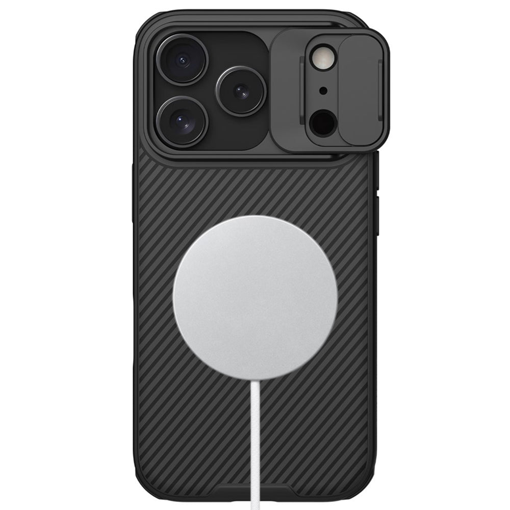 Θήκη MagSafe για Apple iPhone 18 Pro Max / 17 Pro Max, Nillkin, CamShield Pro, Μαύρο