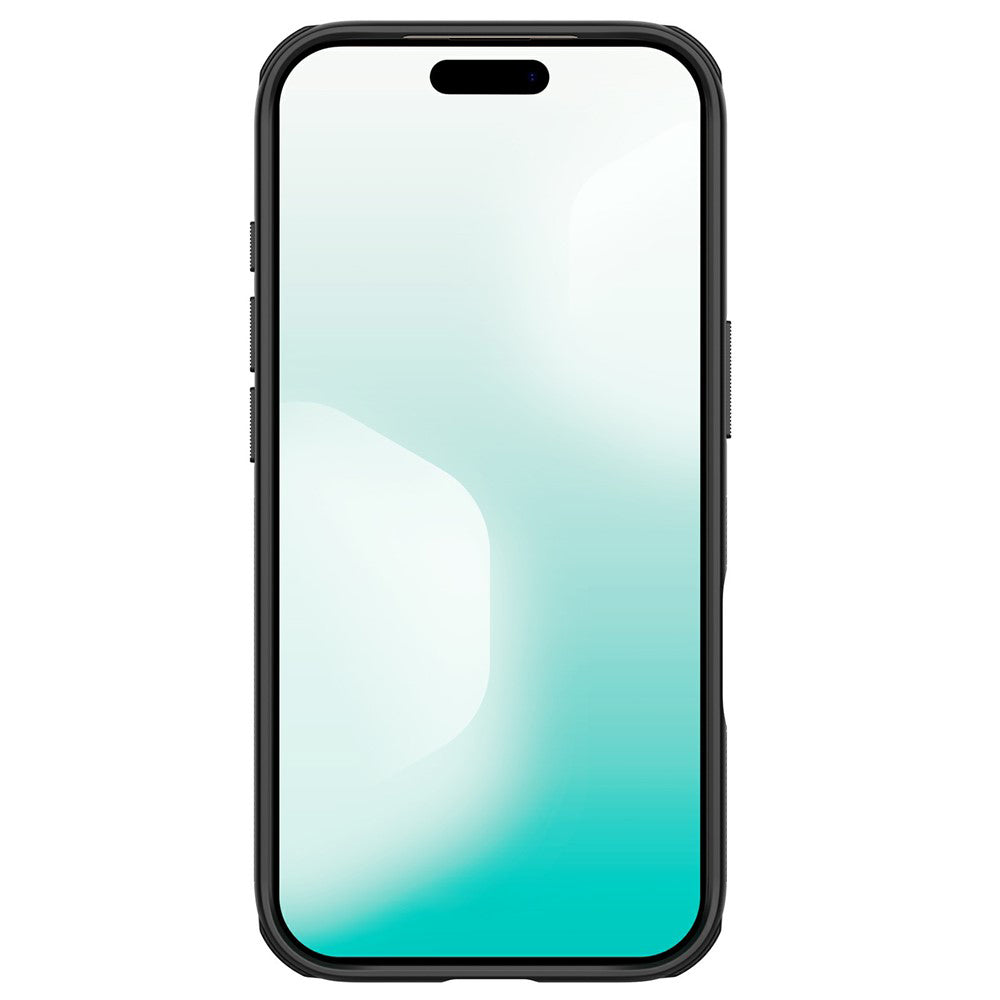 Θήκη MagSafe για Apple iPhone 18 Pro Max / 17 Pro Max, Nillkin, Super Shield Pro, Μαύρη Διαφανής Σατινέ