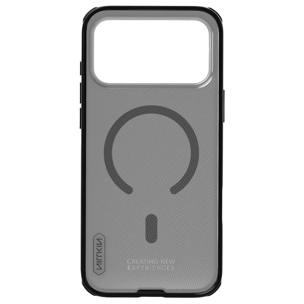 Θήκη MagSafe για Apple iPhone 18 Pro Max / 17 Pro Max, Nillkin, Super Shield Pro, Μαύρη Διαφανής Σατινέ