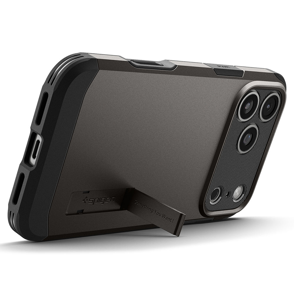 Θήκη MagSafe για Apple iPhone 18 Pro Max / 17 Pro Max, Spigen, Tough Armor T, Γκρι ACS12137