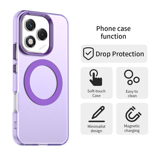Θήκη MagSafe για Honor 400 Lite, Techsuit, CandyCase, Μωβ