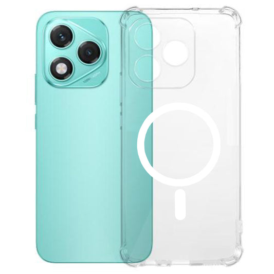 Θήκη MagSafe για Honor 400 Lite, Techsuit, Ανθεκτική σε Κρούσεις, Διαφανής