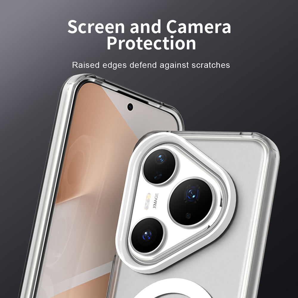 Θήκη MagSafe για Huawei Pura 80 Pro, Techsuit, CandyCase, Λευκό