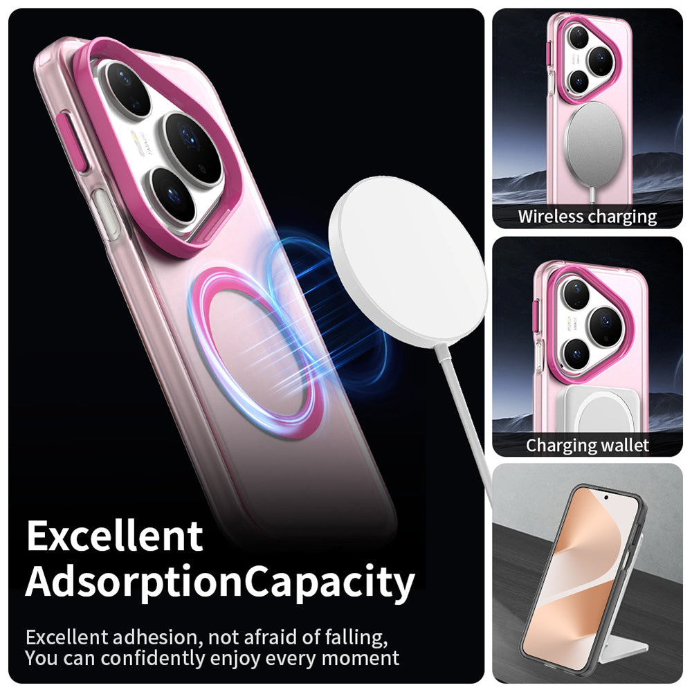 Θήκη MagSafe για Huawei Pura 80 Pro, Techsuit, CandyCase, Ροζ