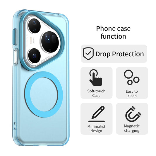 Θήκη MagSafe για Huawei Pura 80 Ultra, Techsuit, CandyCase, Μπλε