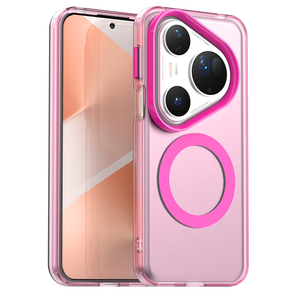 Θήκη MagSafe για Huawei Pura 80 Ultra, Techsuit, CandyCase, Ροζ