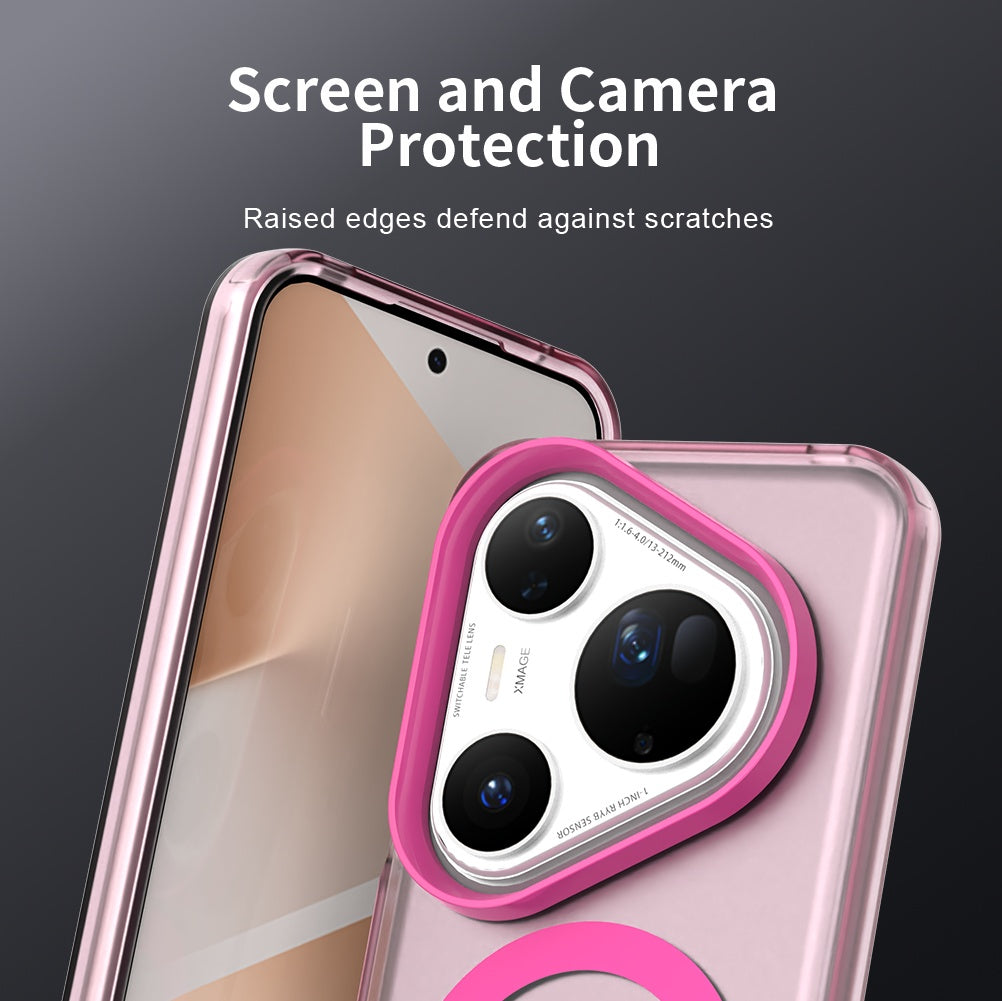 Θήκη MagSafe για Huawei Pura 80 Ultra, Techsuit, CandyCase, Ροζ
