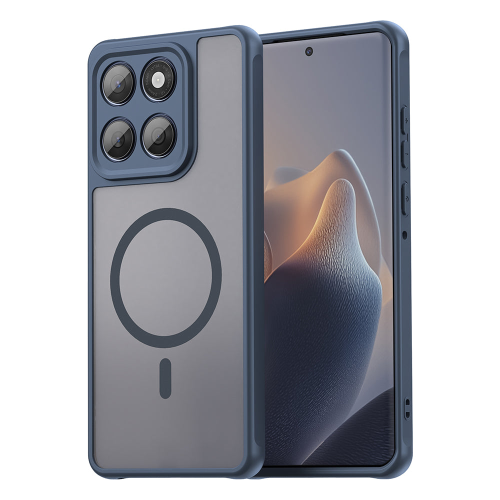 Θήκη MagSafe για Motorola Edge 60 Fusion / Edge 60, Techsuit, HaloFrost II, Μπλε Σκούρο