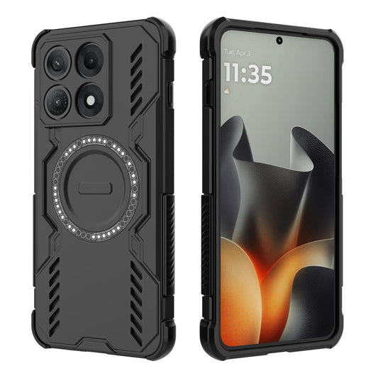 Θήκη MagSafe για Motorola Edge 70 Max, Techsuit, ArmorMag, Μαύρο