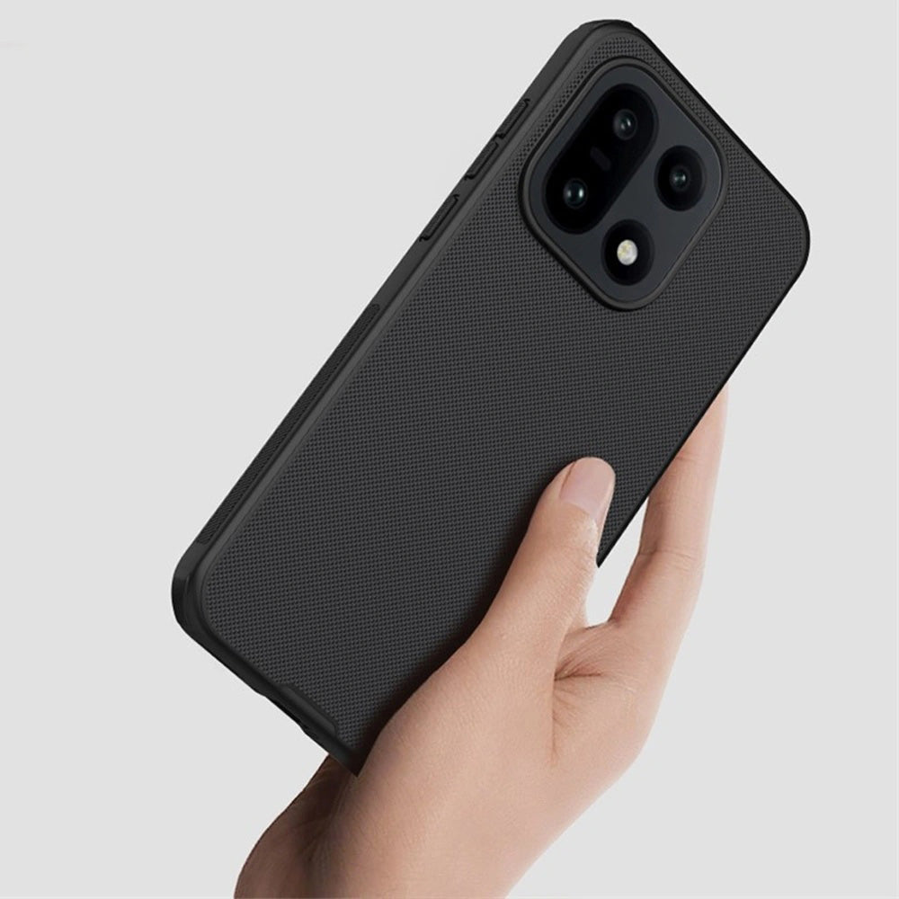 Θήκη MagSafe για OnePlus 15, Nillkin, Super Shield Pro, Μαύρο Σατινέ