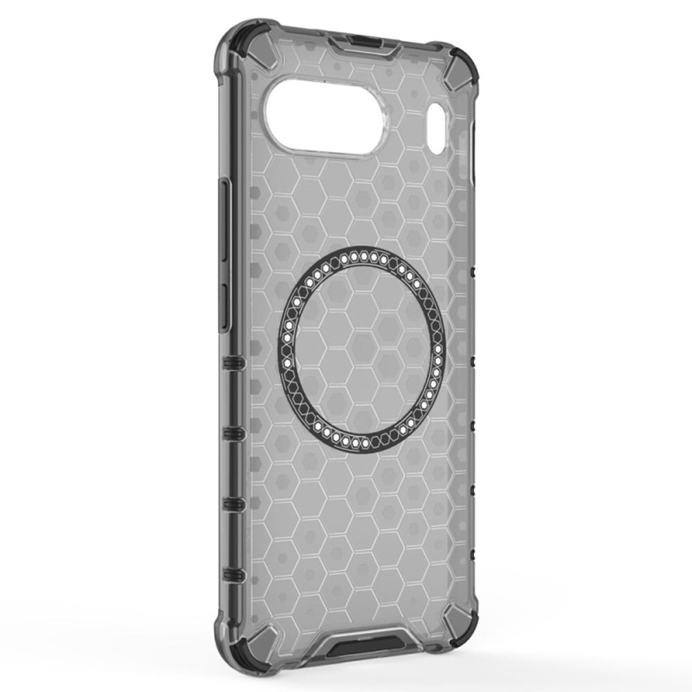 Θήκη MagSafe για OnePlus Nord 4, Techsuit, HoneyComb Shield, Μαύρη