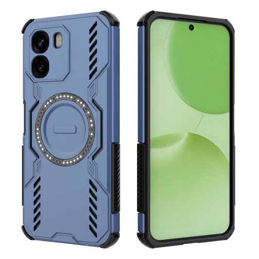 Θήκη MagSafe για Oppo A6 4G, Techsuit, ArmorMag, Μπλε