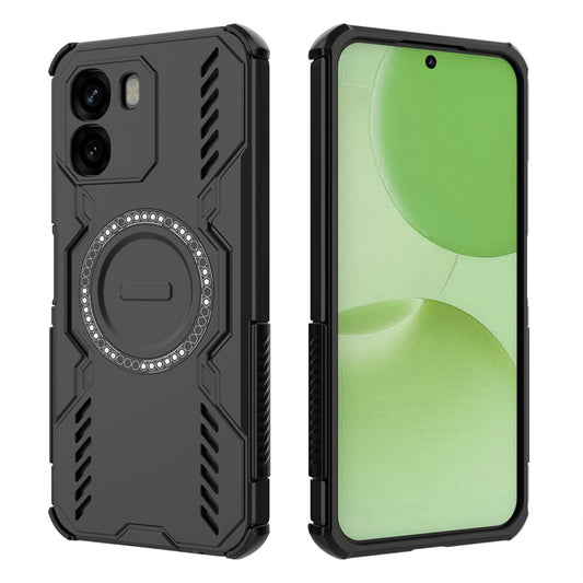 Θήκη MagSafe για Oppo A6 4G, Techsuit, ArmorMag, Μαύρη
