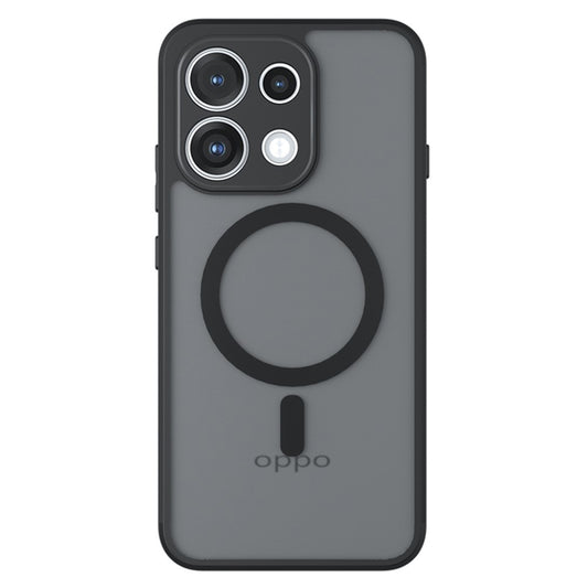 Θήκη MagSafe για Oppo Reno16 F / Reno16 FS, Techsuit, PureFrost, Μαύρο Σατινέ