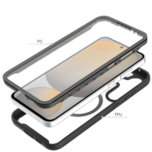 Θήκη MagSafe για Samsung Galaxy S24 FE S721, Tech-Protect, Defence360, Μαύρο