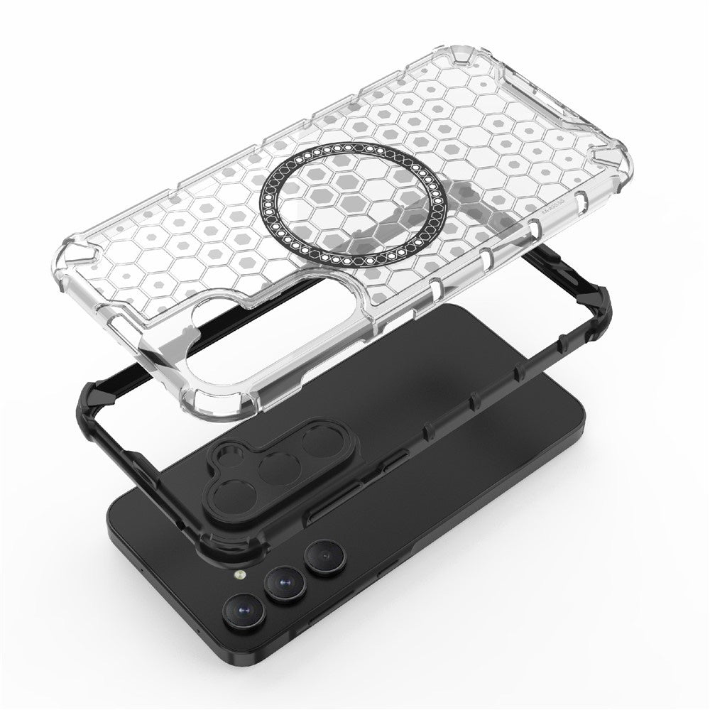 Θήκη MagSafe για Samsung Galaxy A26 A266, Techsuit, HoneyComb Shield, Μπλε