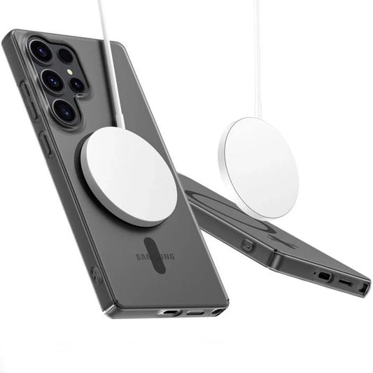 Θήκη MagSafe για Samsung Galaxy S25 Edge S937, Tech-Protect, MagSlim, Μαύρη