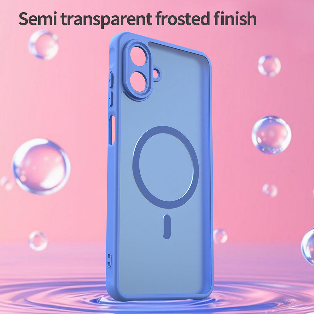 Θήκη MagSafe για Samsung Galaxy A07 4G A075, Techsuit, HaloFrost II, Μπλε