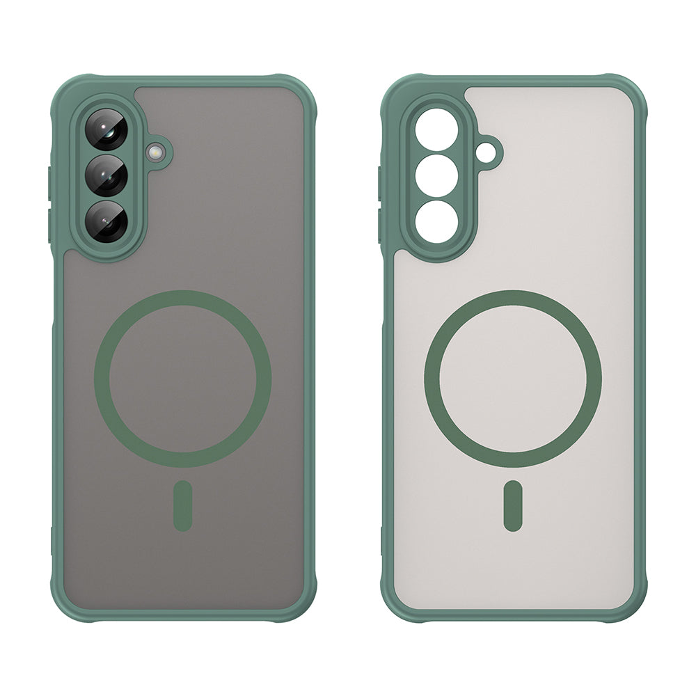Θήκη MagSafe για Samsung Galaxy A26 A266, Techsuit, HaloFrost II, Πράσινο