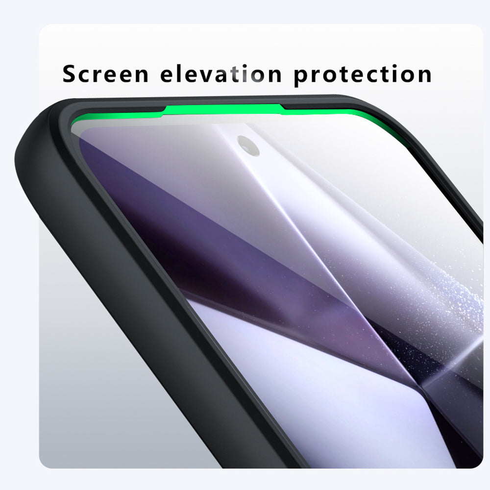 Θήκη MagSafe για Samsung Galaxy A26 A266, Techsuit, PureFrost, Μαύρο Σατινέ