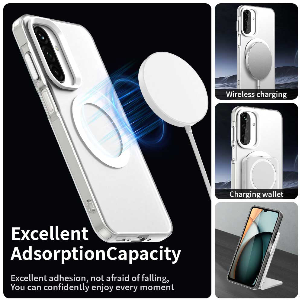 Θήκη MagSafe για Samsung Galaxy A27 5G, Techsuit, CandyCase, Λευκή