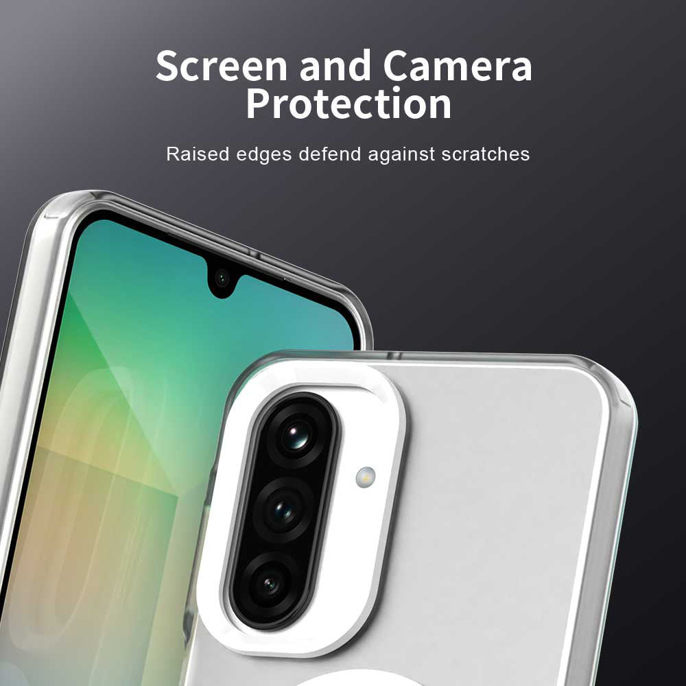 Θήκη MagSafe για Samsung Galaxy A27 5G, Techsuit, CandyCase, Λευκή