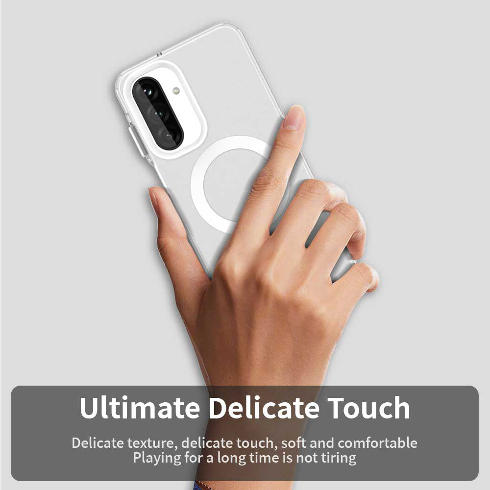 Θήκη MagSafe για Samsung Galaxy A27 5G, Techsuit, CandyCase, Λευκή